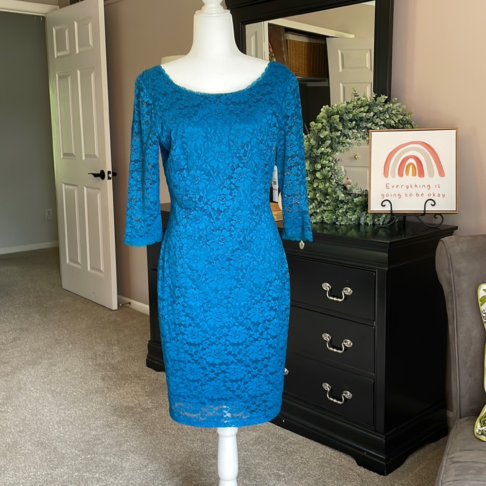 Lace 3/4 sleeve